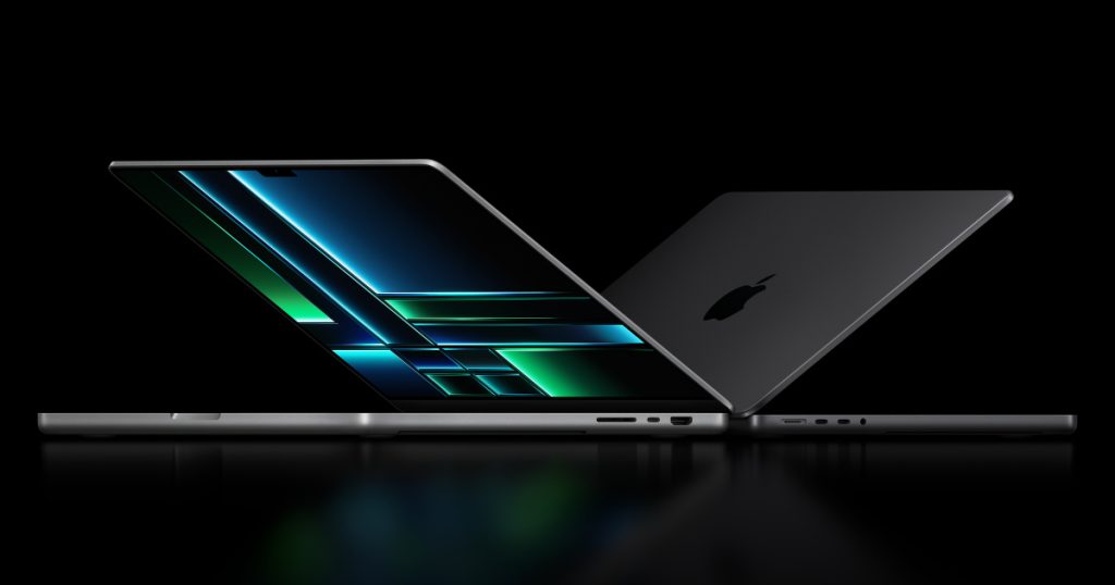 Två MacBook Pros